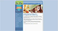 Desktop Screenshot of drzhuacupuncture.com